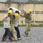 Phòng cảnh sát PCCC số 5 tổ chức diễn tập PCCC